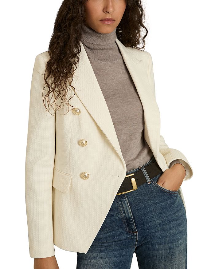 Двубортный пиджак Tally REISS, белый
Двубортный пиджак Tally REISS, белый