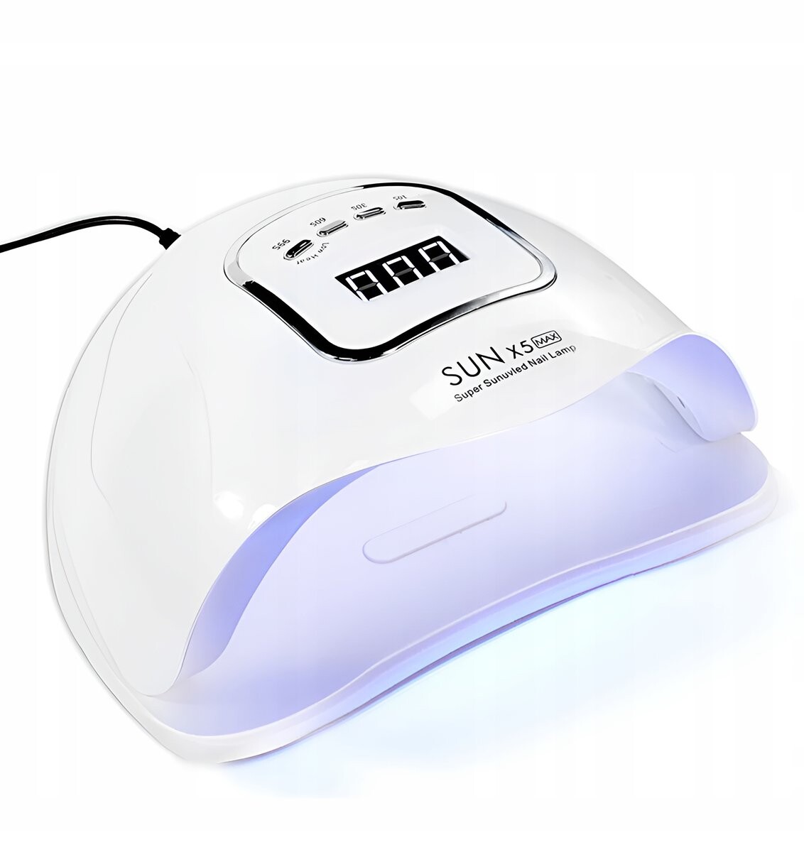 Лампа для ногтей УФ светодиодная 180 Вт для гелевых гибридов Сильные гибриды Sun X5 Max LCD Inna Marka
Лампа для ногтей УФ светодиодная 180 Вт для гелевых гибридов Сильные гибриды Sun X5 Max LCD Inna Marka