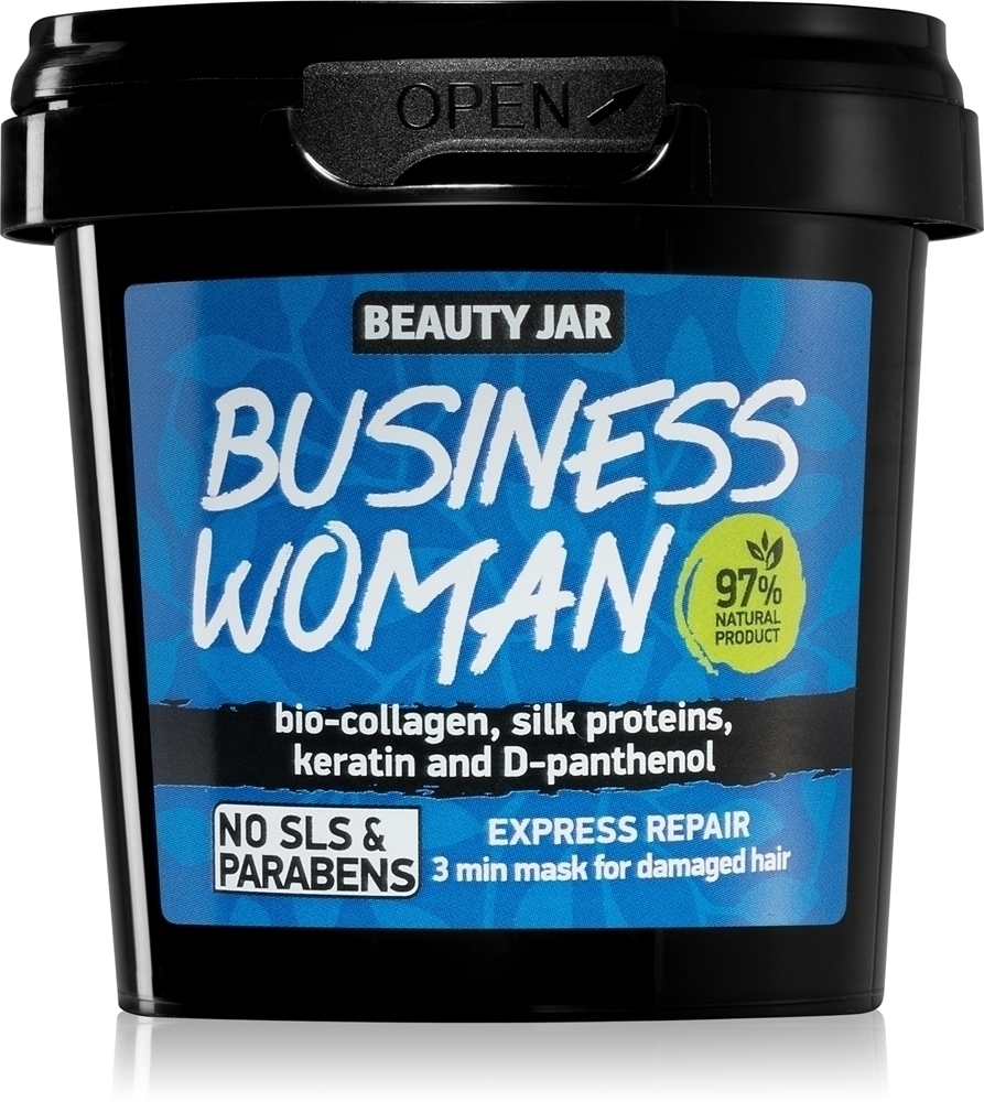 Маска глубокого питания для поврежденных волос Business Woman Beauty Jar, 150 гр
Маска глубокого питания для поврежденных волос Business Woman Beauty Jar, 150 гр