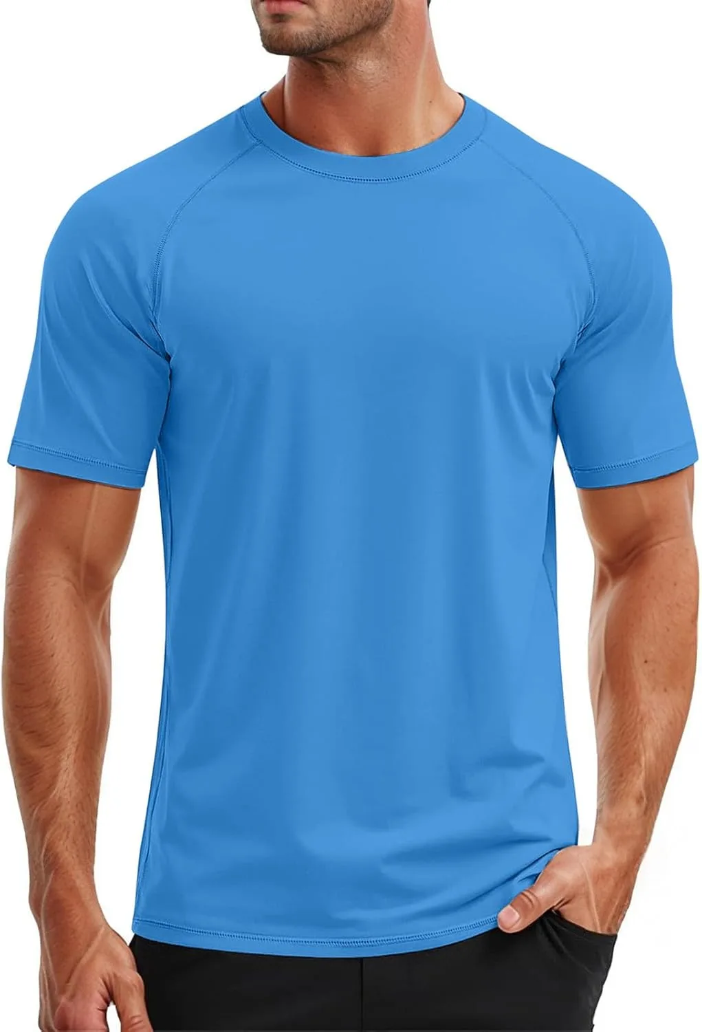 Мужская спортивная футболка с коротким рукавом, дышащая и быстросохнущая
Мужская спортивная футболка с коротким рукавом, дышащая и быстросохнущая