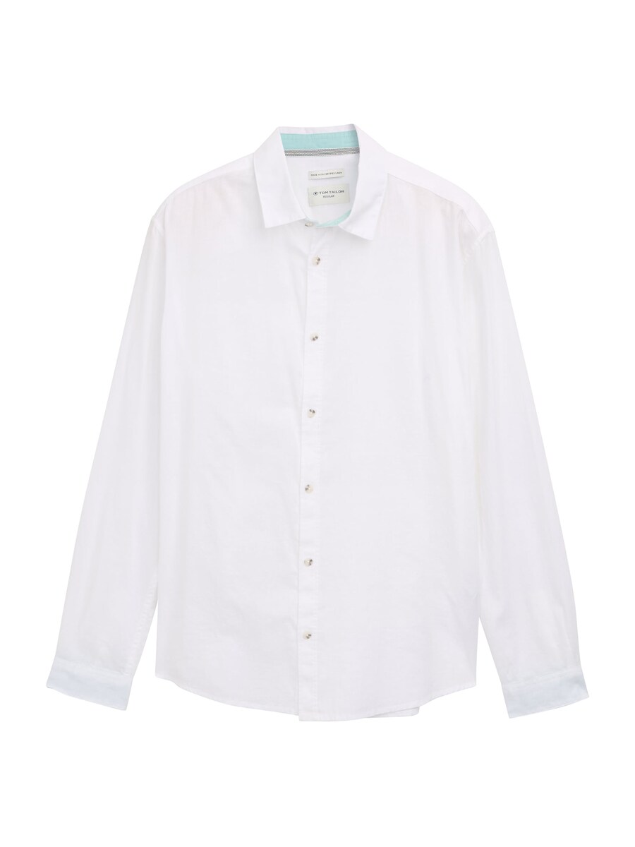 Рубашка на пуговицах классического кроя TOM TAILOR, White
Рубашка на пуговицах классического кроя TOM TAILOR, White