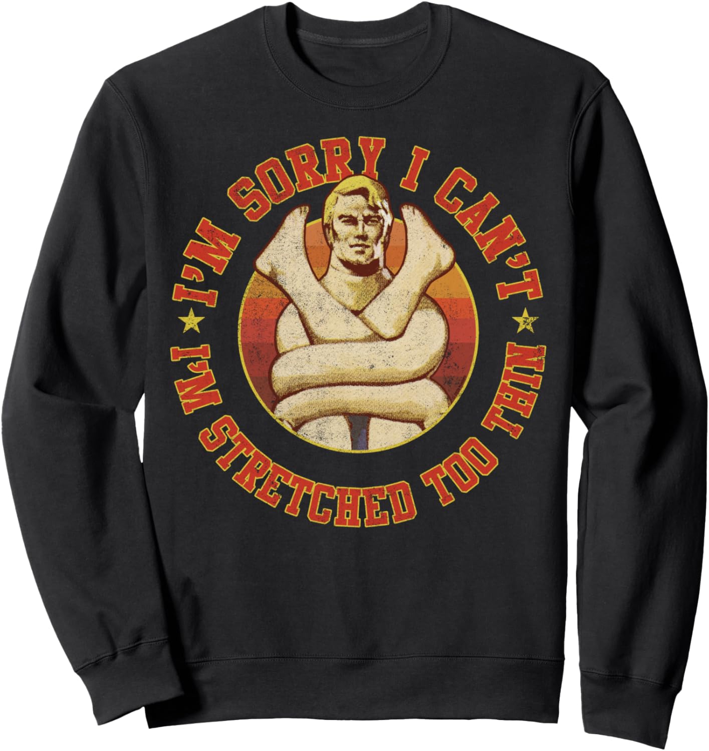Толстовка Stretch Armstrong Sorry I Can't I'm Stretched Too Thin, черная, Черный, Толстовка Stretch Armstrong Sorry I Can't I'm Stretched Too Thin, черная
Толстовка Stretch Armstrong Sorry I Can't I'm Stretched Too Thin, черная, Черный, Толстовка Stretch Armstrong Sorry I Can't I'm Stretched Too Thin, черная