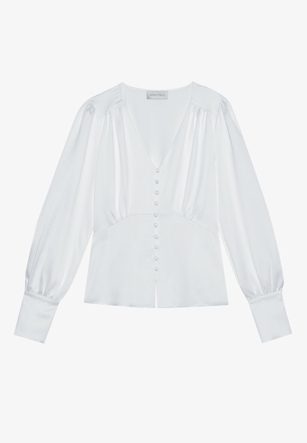 Блузка на пуговицах Anna Field, кремовый
Блузка на пуговицах Anna Field, кремовый