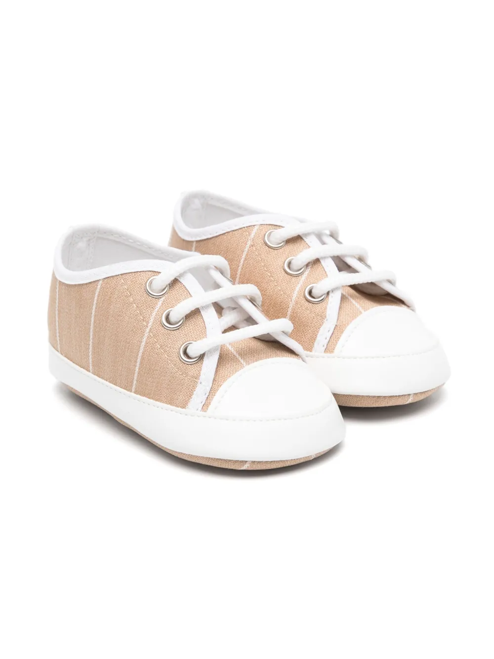 Пинетки в полоску Colorichiari, коричневый 
Пинетки в полоску Colorichiari, коричневый