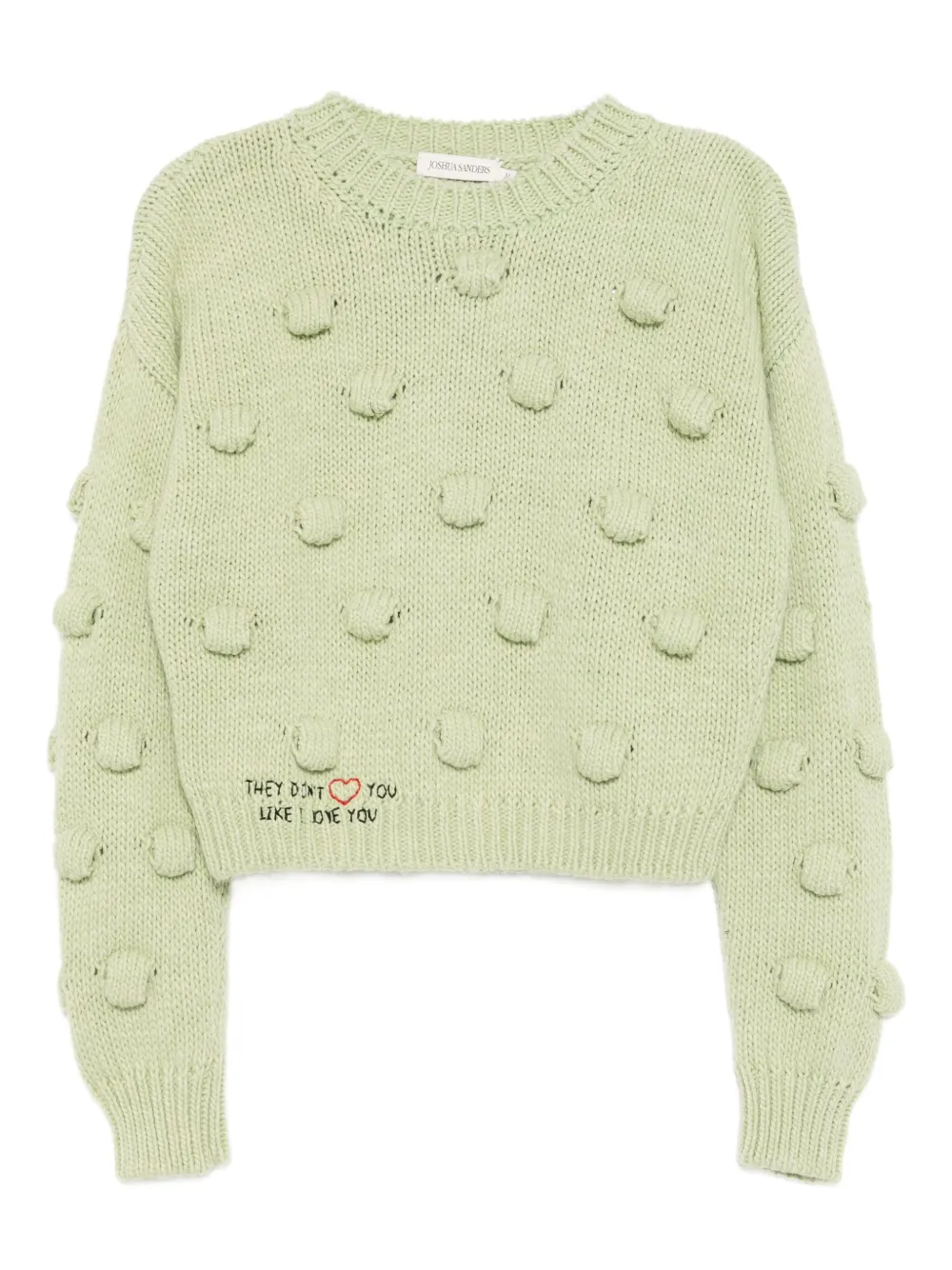 Джемпер с помпонами Joshua Sanders, зеленый
Джемпер с помпонами Joshua Sanders, зеленый