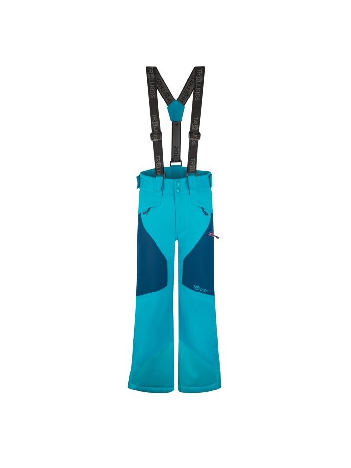 Лыжные штаны Trollkids Ski-/ Snowboardhose Kongsberg, цвет dark turquoise
Лыжные штаны Trollkids Ski-/ Snowboardhose Kongsberg, цвет dark turquoise