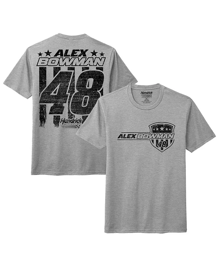 Мужская футболка Heather Gray Alex Bowman Patriotic Hendrick Motorsports Team Collection
Мужская футболка Heather Gray Alex Bowman Patriotic Hendrick Motorsports Team Collection