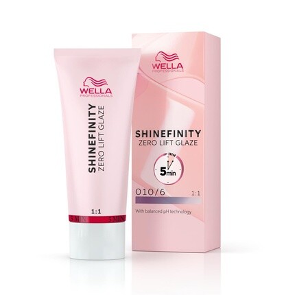 Wella Professionals Shinefinity 010/6 Светлый блондин фиолетовый 60мл
Wella Professionals Shinefinity 010/6 Светлый блондин фиолетовый 60мл