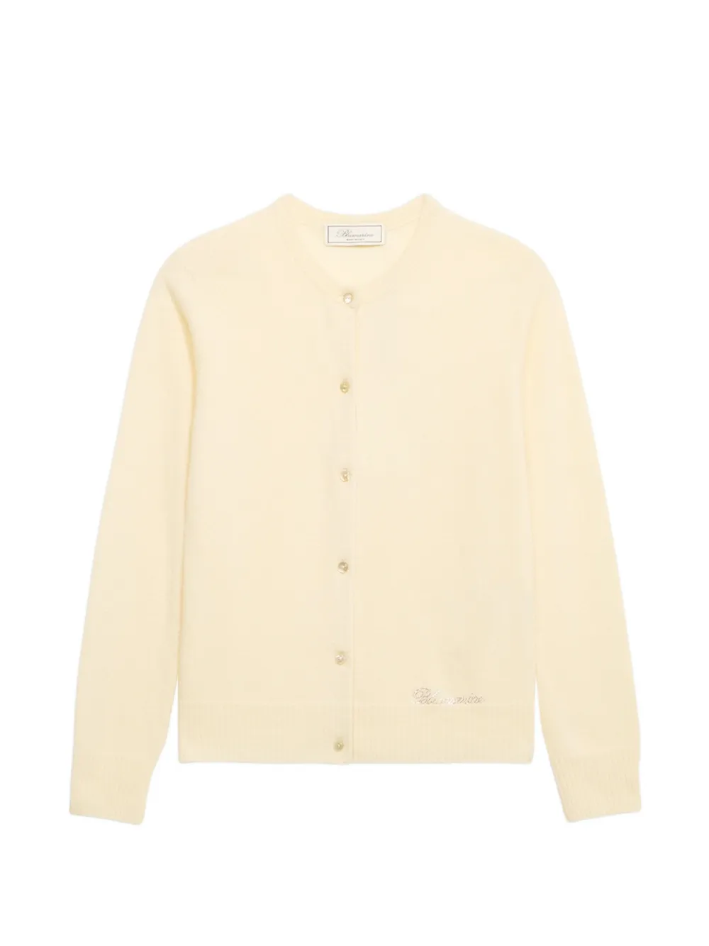 Кардиган из кашемира с вышивкой стразами Blumarine, бежевый
Кардиган из кашемира с вышивкой стразами Blumarine, бежевый