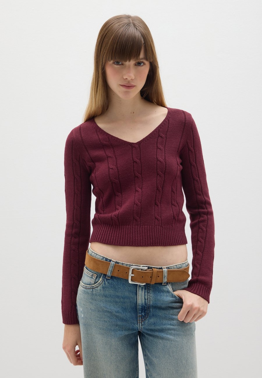 Джемпер B.ANGEL Jumper, Dark Red
Джемпер B.ANGEL Jumper, Dark Red