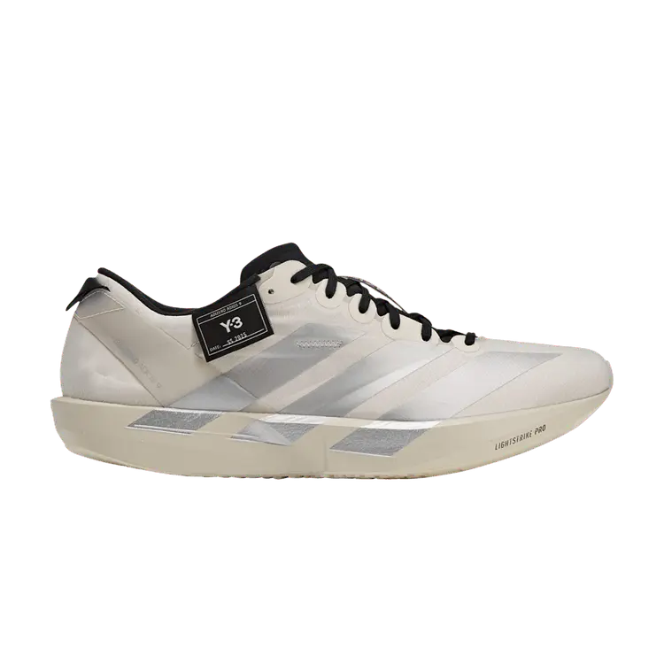 Кроссовки Y-3 Adios 9 'Alumina Black', кремовый
Кроссовки Y-3 Adios 9 'Alumina Black', кремовый