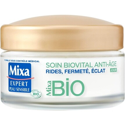 Expert Peau Sensible Biovital дневной антивозрастной крем для чувствительной кожи 1 шт., Mixa 
Expert Peau Sensible Biovital дневной антивозрастной крем для чувствительной кожи 1 шт., Mixa