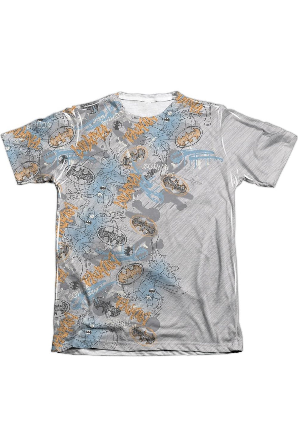 Футболка с коротким рукавом Batman Gotham Knight Sketchy для взрослых из полиэстера/хлопка Gildan, белый
Футболка с коротким рукавом Batman Gotham Knight Sketchy для взрослых из полиэстера/хлопка Gildan, белый