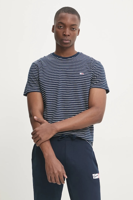 Хлопковая футболка Tommy Jeans, темно-синий
Хлопковая футболка Tommy Jeans, темно-синий
