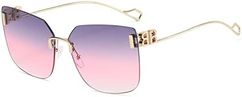 Женские солнцезащитные очки в металлической оправе 2027 года, без оправы, овальной формы, с градиентным переходом цвета, винтажный стиль, защита от ультрафиолета UV400 MTZJH, C5
Женские солнцезащитные очки в металлической оправе 2027 года, без оправы, овальной формы, с градиентным переходом цвета, винтажный стиль, защита от ультрафиолета UV400 MTZJH, C5