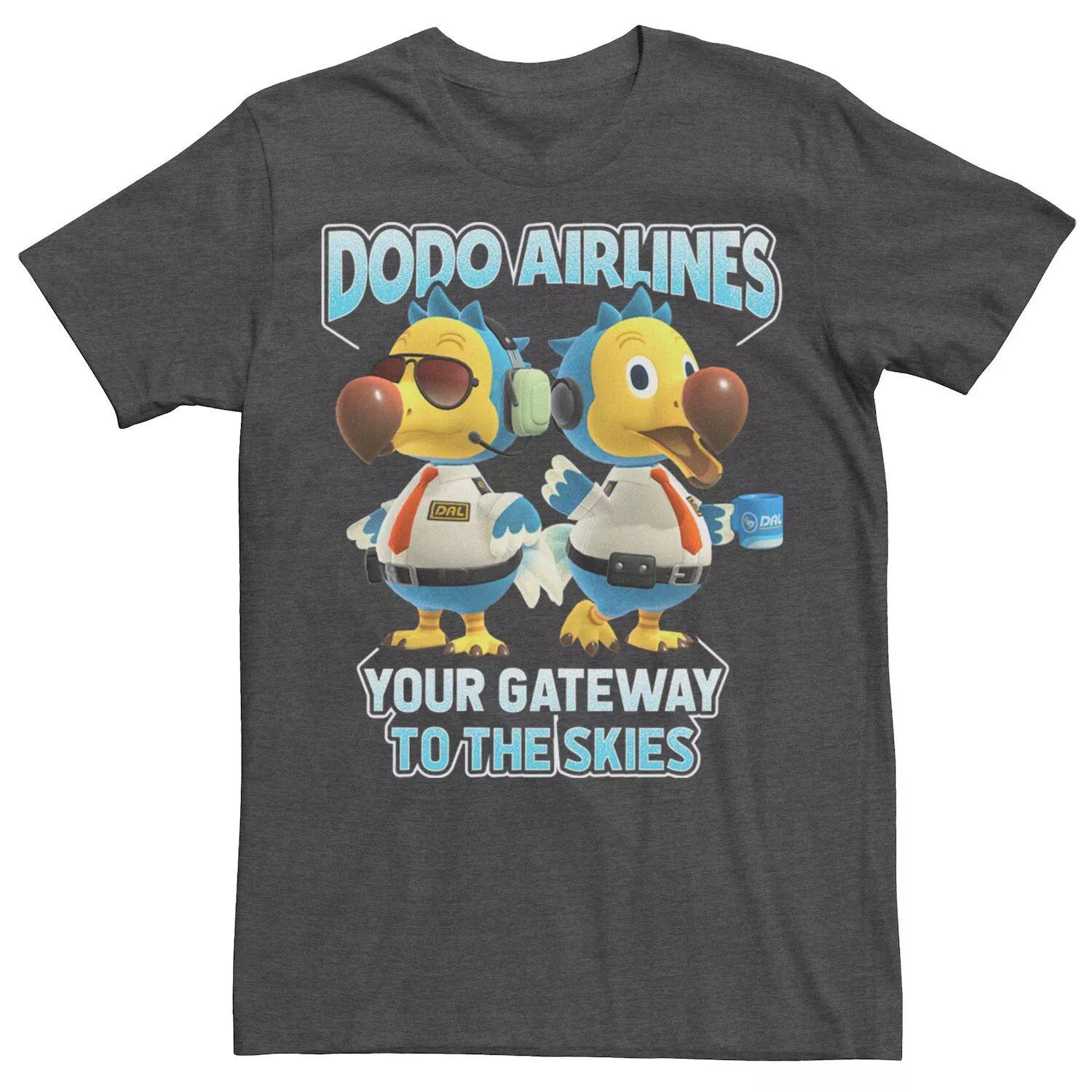 Мужская футболка Animal Crossing Dodo Airlines Your Gateway To The Skies Licensed Character
Мужская футболка Animal Crossing Dodo Airlines Your Gateway To The Skies Licensed Character