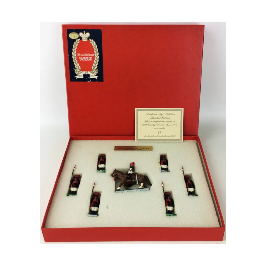 25-й кавалерийский полк (пограничные войска), 1910 г., Historical Miniatures (Tradition of London) (54mm)
25-й кавалерийский полк (пограничные войска), 1910 г., Historical Miniatures (Tradition of London) (54mm)