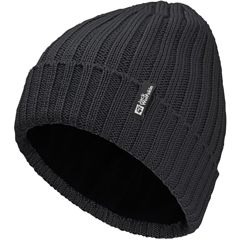 Шапочка ребристой вязки Jack Wolfskin, черный
Шапочка ребристой вязки Jack Wolfskin, черный