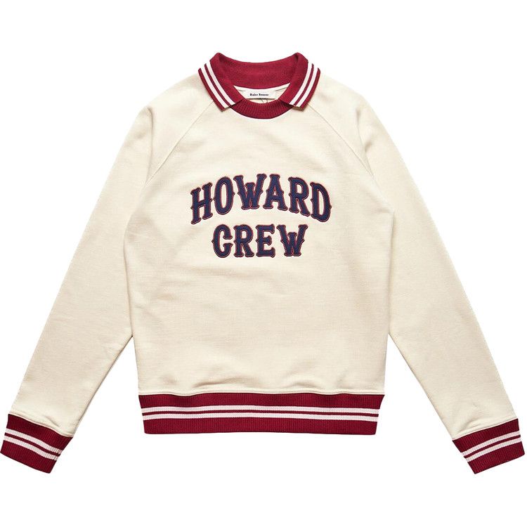 Свитер Wales Bonner Crew Jumper, Ivory/Red
Свитер Wales Bonner Crew Jumper, Ivory/Red