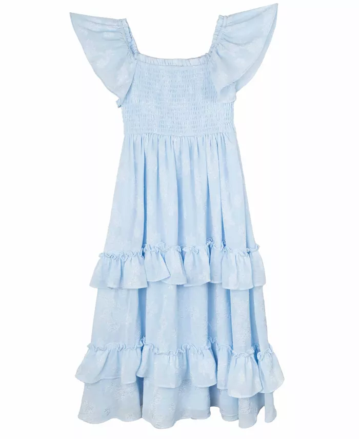 Платье из шифона с цветочным принтом для девочек и малышек Rare Editions, синий
Платье из шифона с цветочным принтом для девочек и малышек Rare Editions, синий