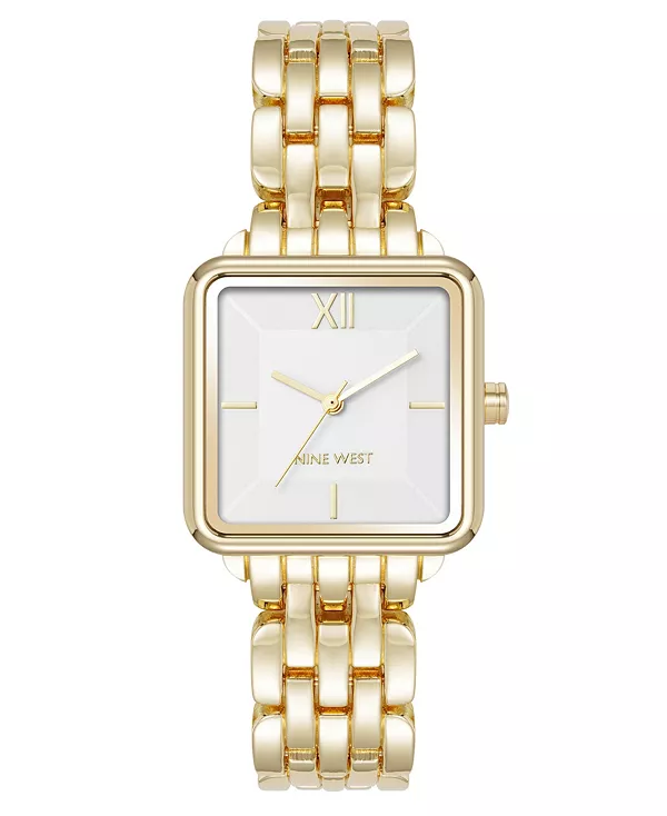 Женские кварцевые часы квадратной формы из металлического сплава золотистого оттенка, 29 мм Anne Klein, gold-tone
Женские кварцевые часы квадратной формы из металлического сплава золотистого оттенка, 29 мм Anne Klein, gold-tone