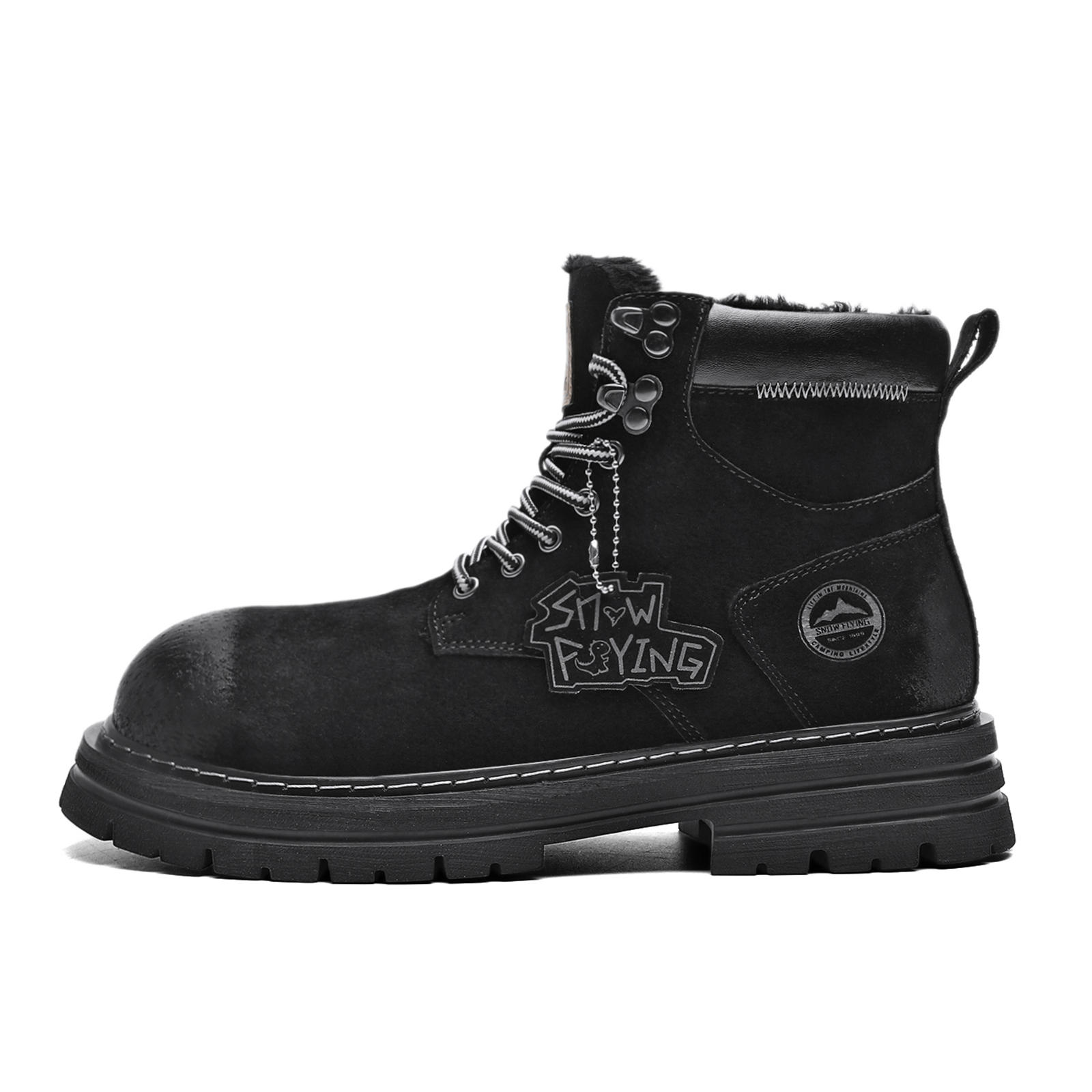 SNOW FLYING Зимние тактические ботинки коллекции Crew снежные ботинки унисекс Black Warrior с подкладкой из подвесного флиса, цвет Black Warrior (Pendant Fleece-Lined)
SNOW FLYING Зимние тактические ботинки коллекции Crew снежные ботинки унисекс Black Warrior с подкладкой из подвесного флиса, цвет Black Warrior (Pendant Fleece-Lined)