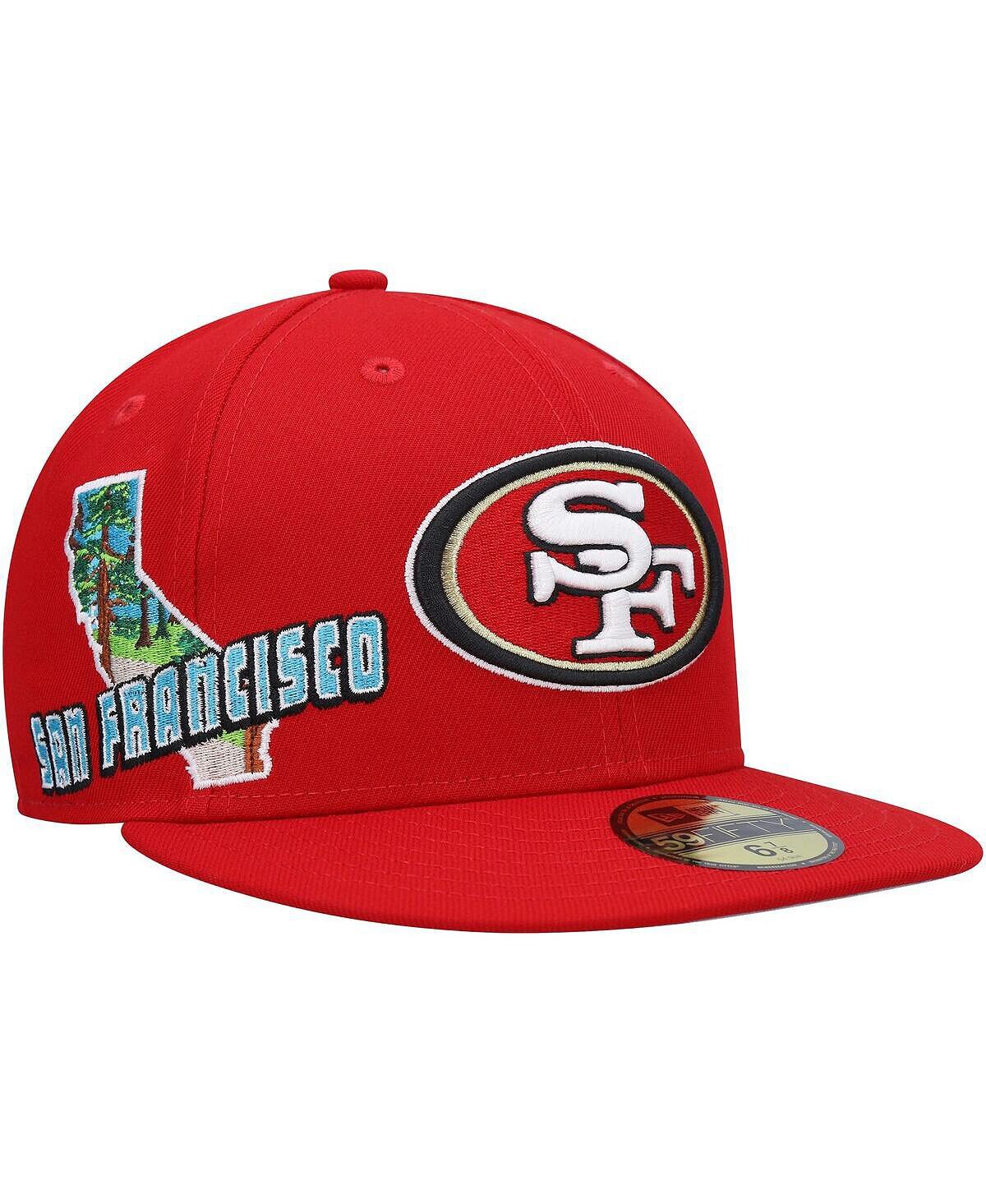 Мужская приталенная шляпа Scarlet San Francisco 49ers Stateview 59FIFTY New Era
Мужская приталенная шляпа Scarlet San Francisco 49ers Stateview 59FIFTY New Era