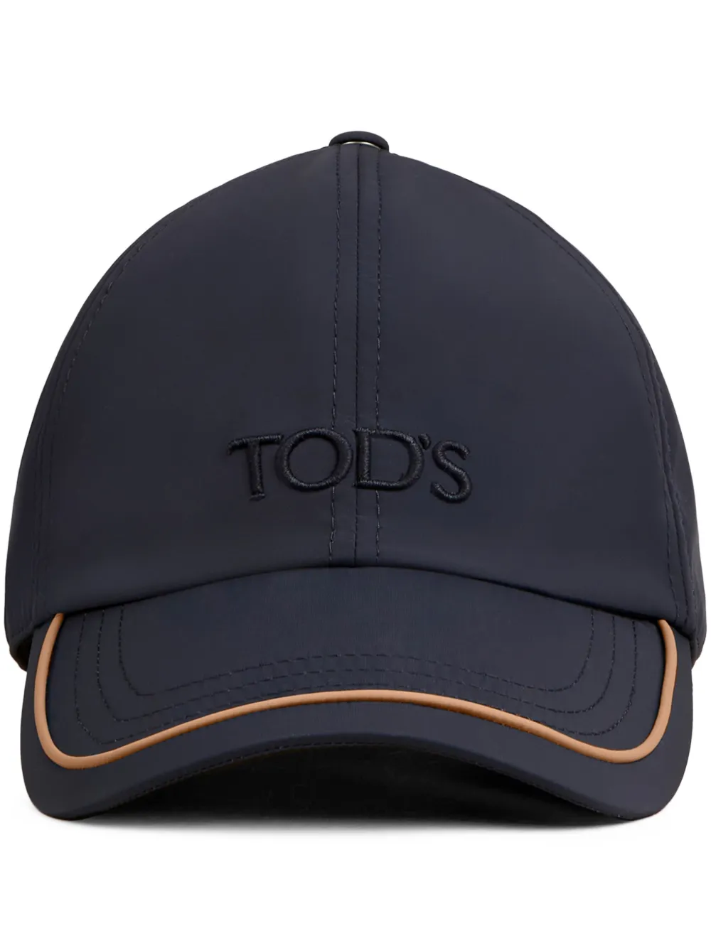 Бейсболка с вышитым логотипом TOD'S, синий 
Бейсболка с вышитым логотипом TOD'S, синий