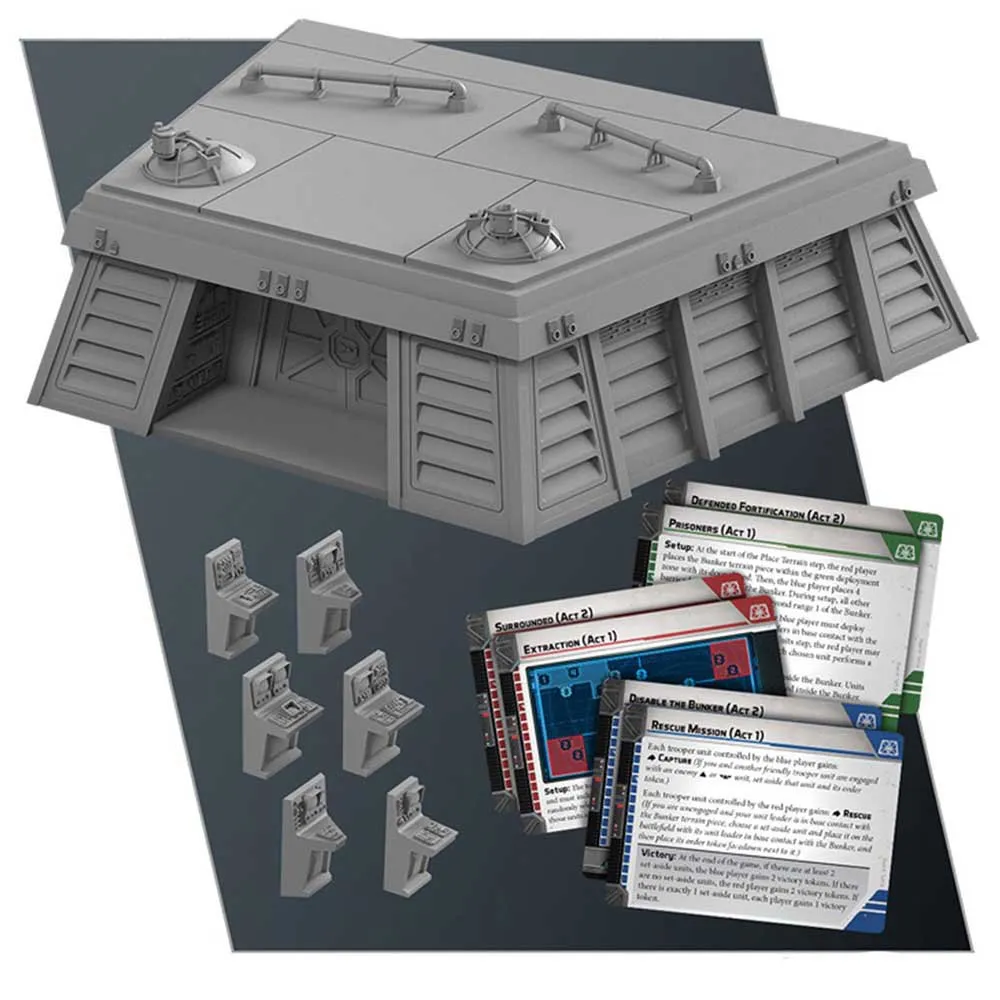 Детская настольная игра Asmodee Star Wars Legion BГєnker Imperial, мультиколор
Детская настольная игра Asmodee Star Wars Legion BГєnker Imperial, мультиколор