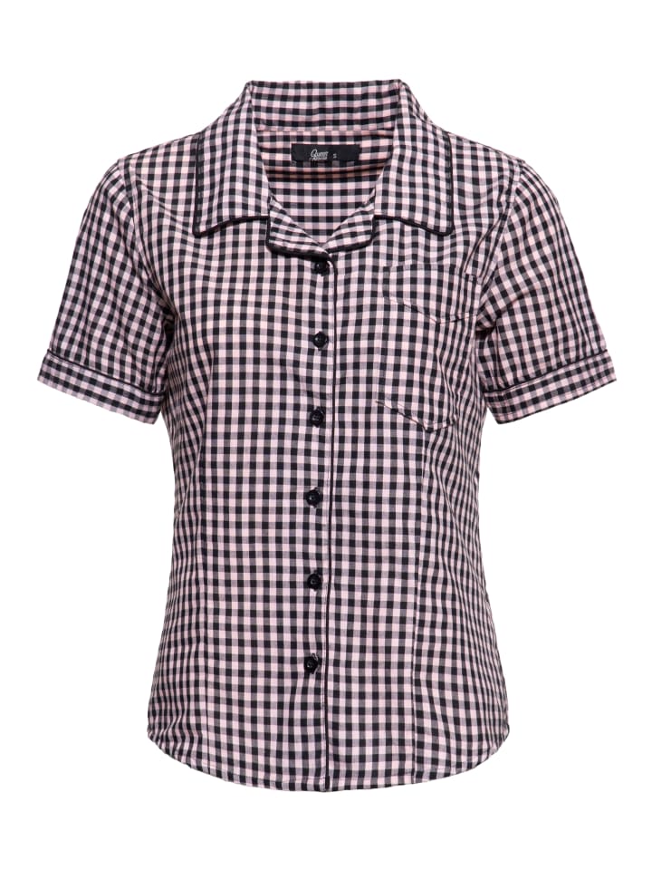 Рубашка-блузка Queen Kerosin Retro розового цвета
Рубашка-блузка Queen Kerosin Retro розового цвета