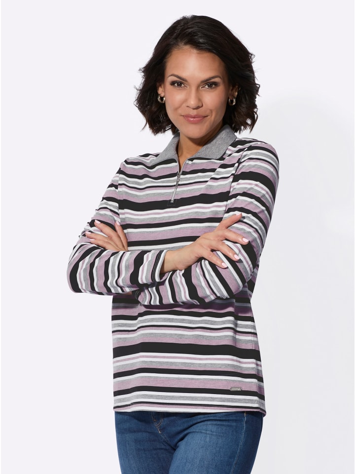 Рубашка в розовую и черную полоску WITT WEIDEN
Рубашка в розовую и черную полоску WITT WEIDEN