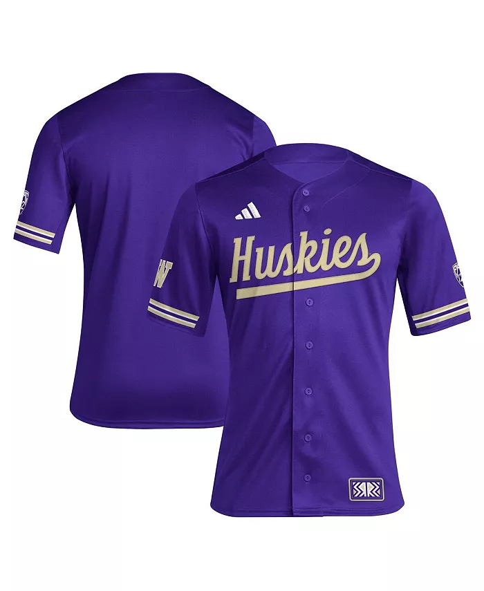 Мужская бейсбольная реплика джерси Washington Huskies adidas, фиолетовый
Мужская бейсбольная реплика джерси Washington Huskies adidas, фиолетовый