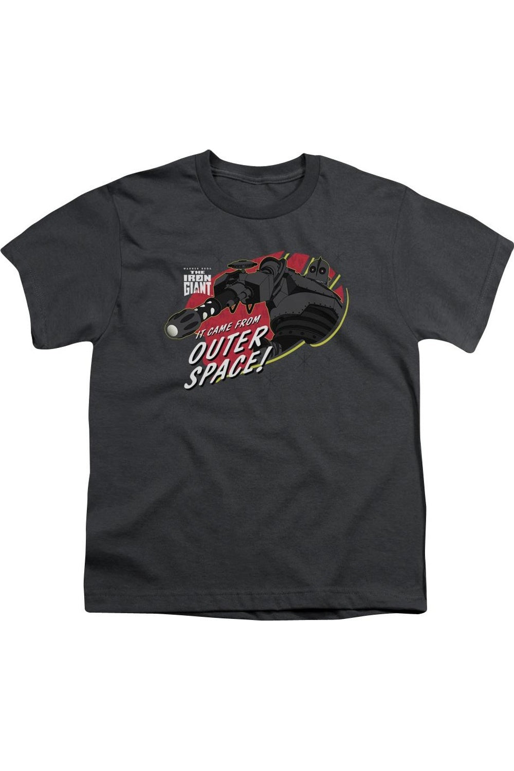 Футболка Iron Giant "Космос" с коротким рукавом для детей Gildan, Charcoal 
Футболка Iron Giant "Космос" с коротким рукавом для детей Gildan, Charcoal