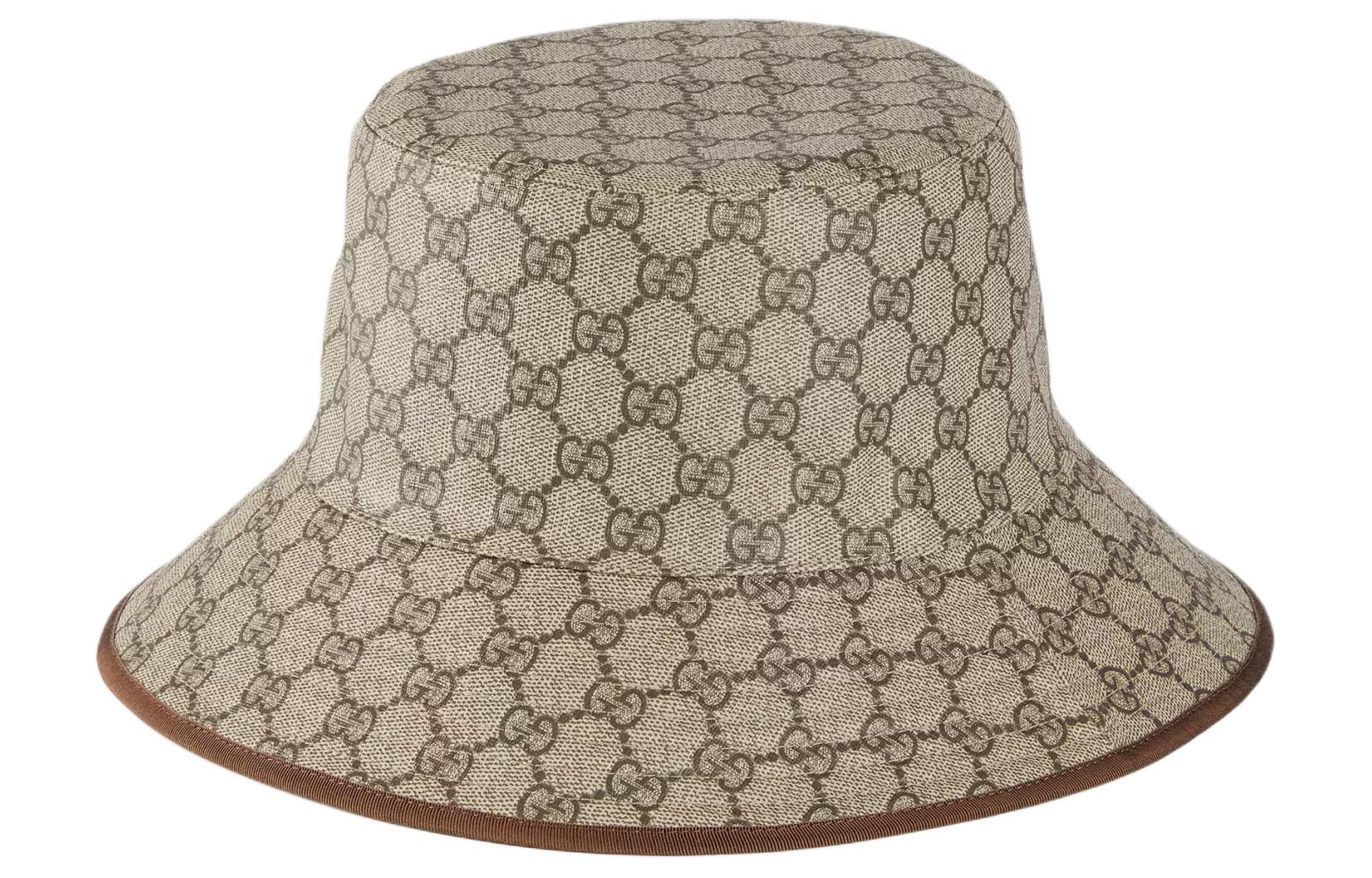 Хлопок Полиэстер Полиуретановое Покрытие Вискоза Шляпа-ведро Мужская Коричневая GUCCI
Хлопок Полиэстер Полиуретановое Покрытие Вискоза Шляпа-ведро Мужская Коричневая GUCCI