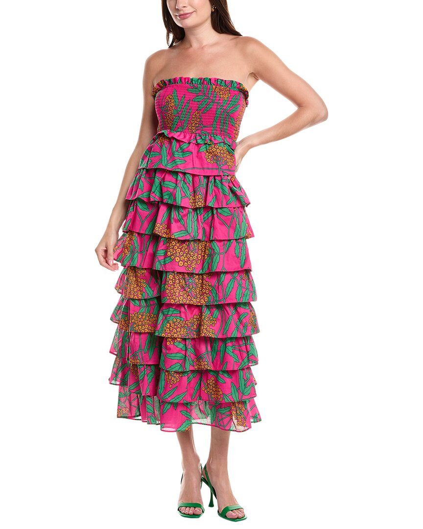 Flora Bea NYC Rosana Миди-платье, розовый
Flora Bea NYC Rosana Миди-платье, розовый