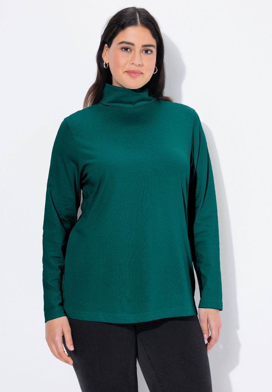 Топ Ulla Popken ROLLKRAGEN, Petrol Green/Khaki
Топ Ulla Popken ROLLKRAGEN, Petrol Green/Khaki