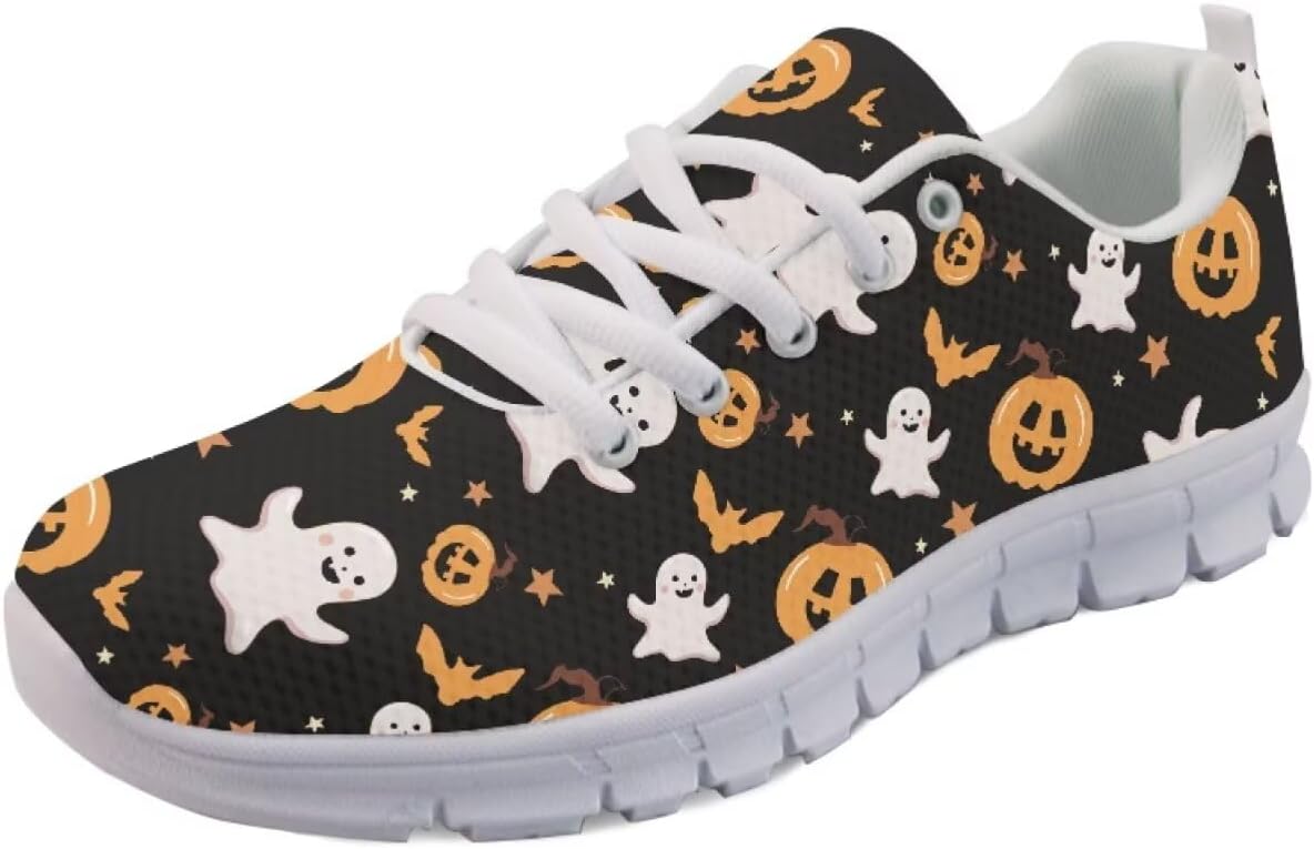 Кроссовки Forchrinse с винтовым тай-дай принтом для мужчин и женщин, легкие модные кроссовки для бега и прогулок, Halloween Ghost Pumpkin Print
Кроссовки Forchrinse с винтовым тай-дай принтом для мужчин и женщин, легкие модные кроссовки для бега и прогулок, Halloween Ghost Pumpkin Print