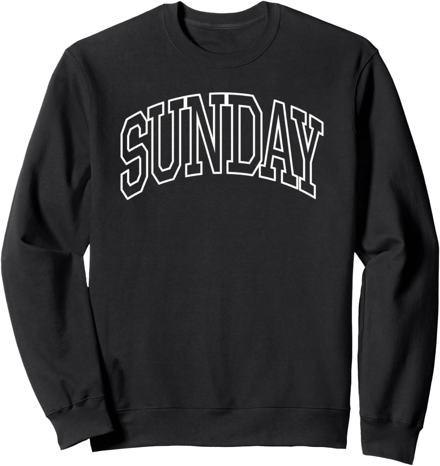 Толстовка с надписью Sunday Big Collegiate Text Trendy Apparel, черный
Толстовка с надписью Sunday Big Collegiate Text Trendy Apparel, черный