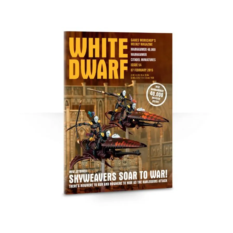 №54 «Небесные Ткачи взлетают на войну!», White Dwarf Weekly - 2015 (#49-#100)
№54 «Небесные Ткачи взлетают на войну!», White Dwarf Weekly - 2015 (#49-#100)