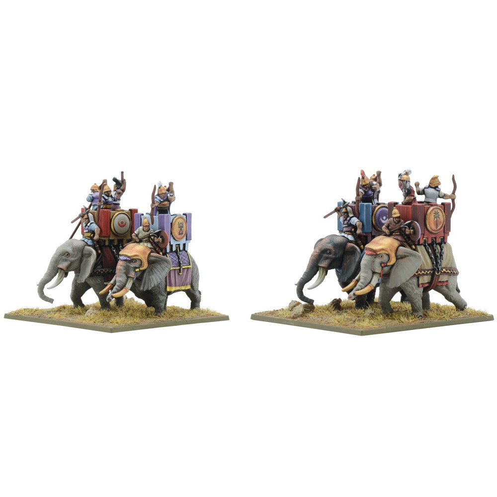Миниатюра Warlord Games Hail Caesar Epic Battles: Punic Wars - Carthaginian War Elephants 
Миниатюра Warlord Games Hail Caesar Epic Battles: Punic Wars - Carthaginian War Elephants