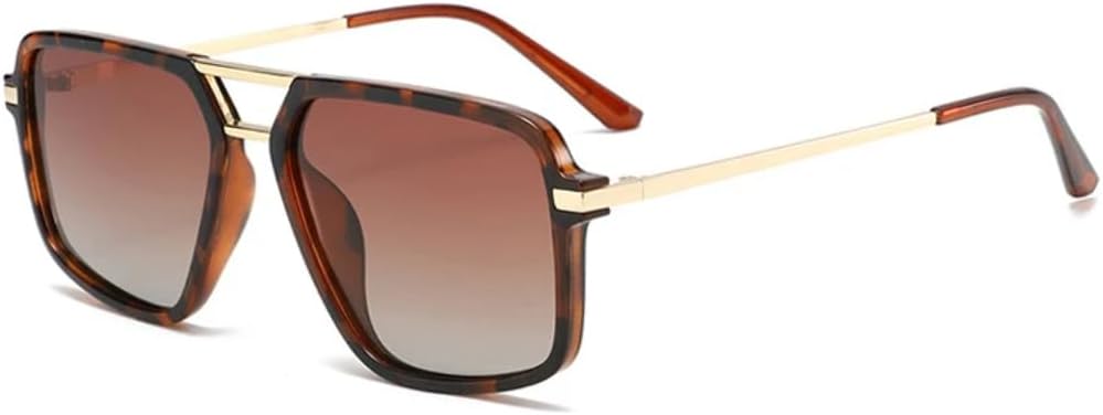 Модные солнцезащитные очки с двойной перемычкой, квадратной формы, для женщин, класса люкс, ретро-градиентные, для мужчин, для активного отдыха, защита от УФ-излучения UV400 TVTBBVV, Leopard Tea Gradient
Модные солнцезащитные очки с двойной перемычкой, квадратной формы, для женщин, класса люкс, ретро-градиентные, для мужчин, для активного отдыха, защита от УФ-излучения UV400 TVTBBVV, Leopard Tea Gradient