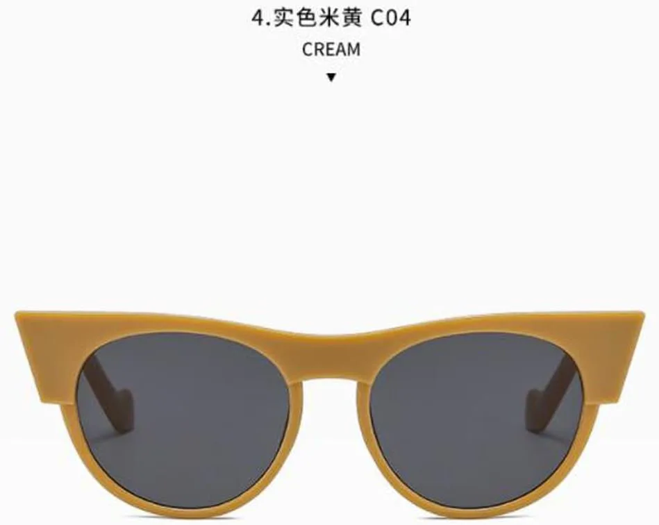 Модные солнцезащитные очки с овальной оправой и заушниками для мужчин и женщин, с защитой от УФ-излучения (однотонный коричневый цвет) Weloveushop, Solid Brown
Модные солнцезащитные очки с овальной оправой и заушниками для мужчин и женщин, с защитой от УФ-излучения (однотонный коричневый цвет) Weloveushop, Solid Brown