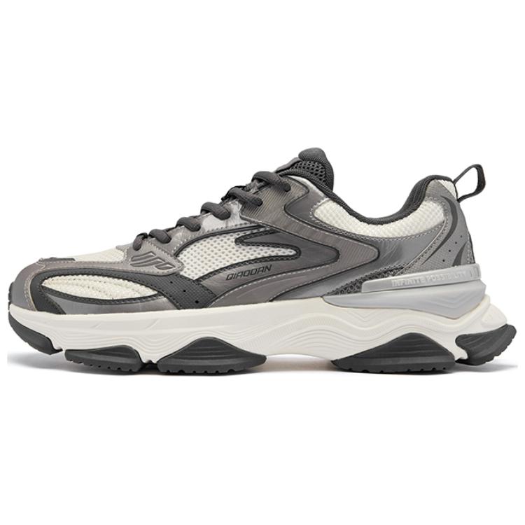 QIAODAN Мужские повседневные кроссовки с мягкой амортизацией, дышащие, с низким верхом, белые, серебристые
QIAODAN Мужские повседневные кроссовки с мягкой амортизацией, дышащие, с низким верхом, белые, серебристые