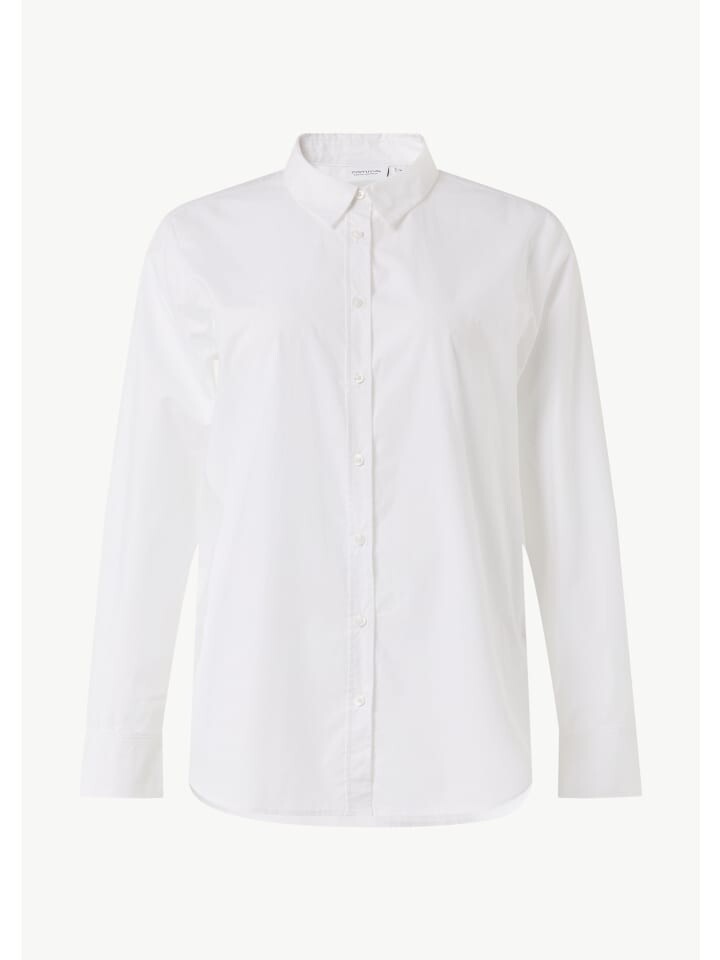 Блуза comma CI Bluse langarm, белый 
Блуза comma CI Bluse langarm, белый