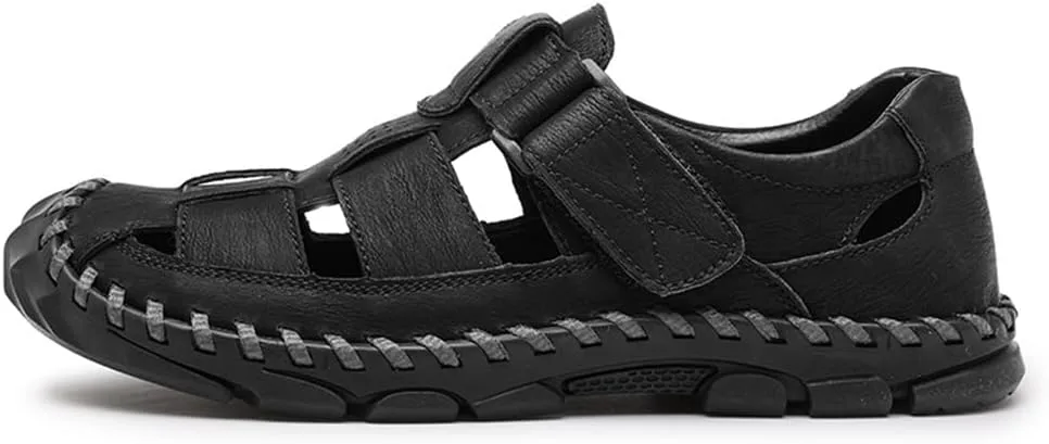 Mens Leather Сандалии Outdoor Hiking Сандалии Waterproof Athletic Sports Сандалии Fisherman Beach Shoes Abborora, черный
Mens Leather Сандалии Outdoor Hiking Сандалии Waterproof Athletic Sports Сандалии Fisherman Beach Shoes Abborora, черный