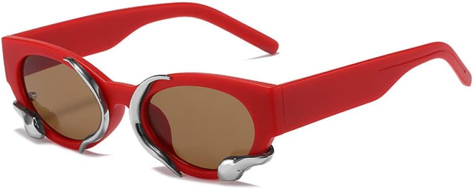 Солнцезащитные очки прямоугольной формы для женщин, маленькая оправа, панк-очки со змеиным принтом, мужские солнцезащитные очки с защитой от УФ-излучения UV400 generic, C06 Transparent
Солнцезащитные очки прямоугольной формы для женщин, маленькая оправа, панк-очки со змеиным принтом, мужские солнцезащитные очки с защитой от УФ-излучения UV400 generic, C06 Transparent