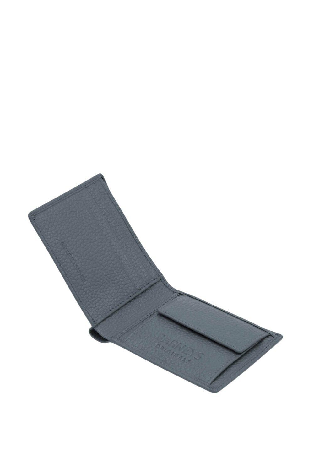 Кожаный кошелек с внутренним кошельком для монет Barneys Originals, серый
Кожаный кошелек с внутренним кошельком для монет Barneys Originals, серый