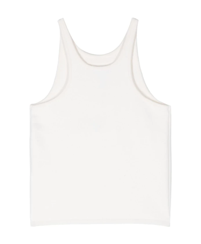 Вязаный топ без рукавов Max Mara, белый
Вязаный топ без рукавов Max Mara, белый