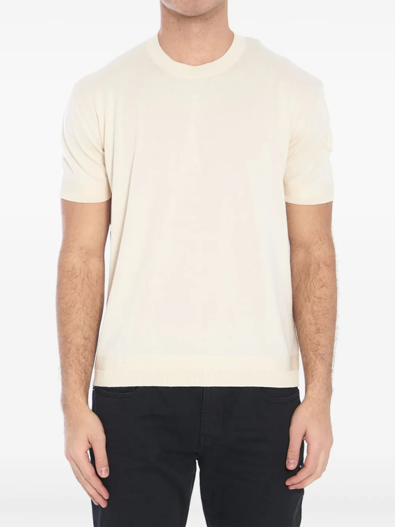 Футболка тонкой вязки Moncler, нейтральный
Футболка тонкой вязки Moncler, нейтральный