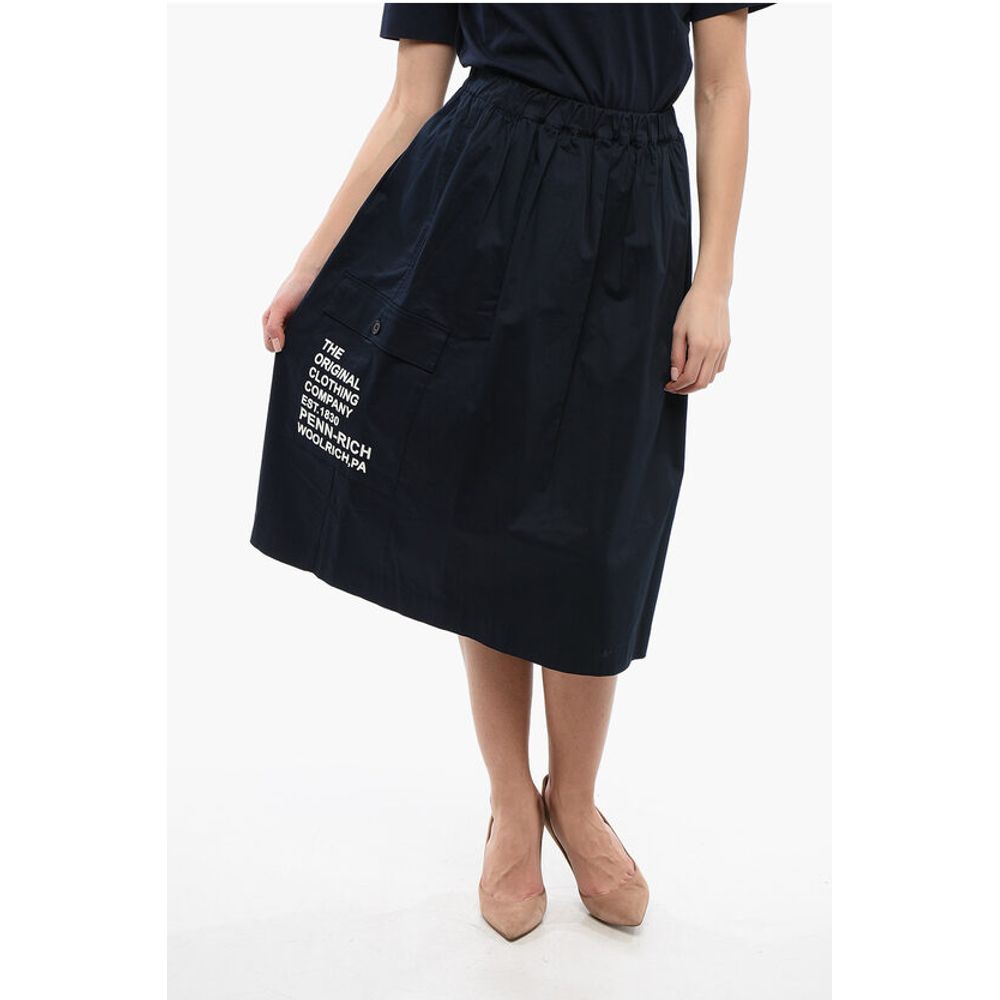 Юбка миди из хлопковой смеси PENN-RICH с карманами Woolrich, синий
Юбка миди из хлопковой смеси PENN-RICH с карманами Woolrich, синий